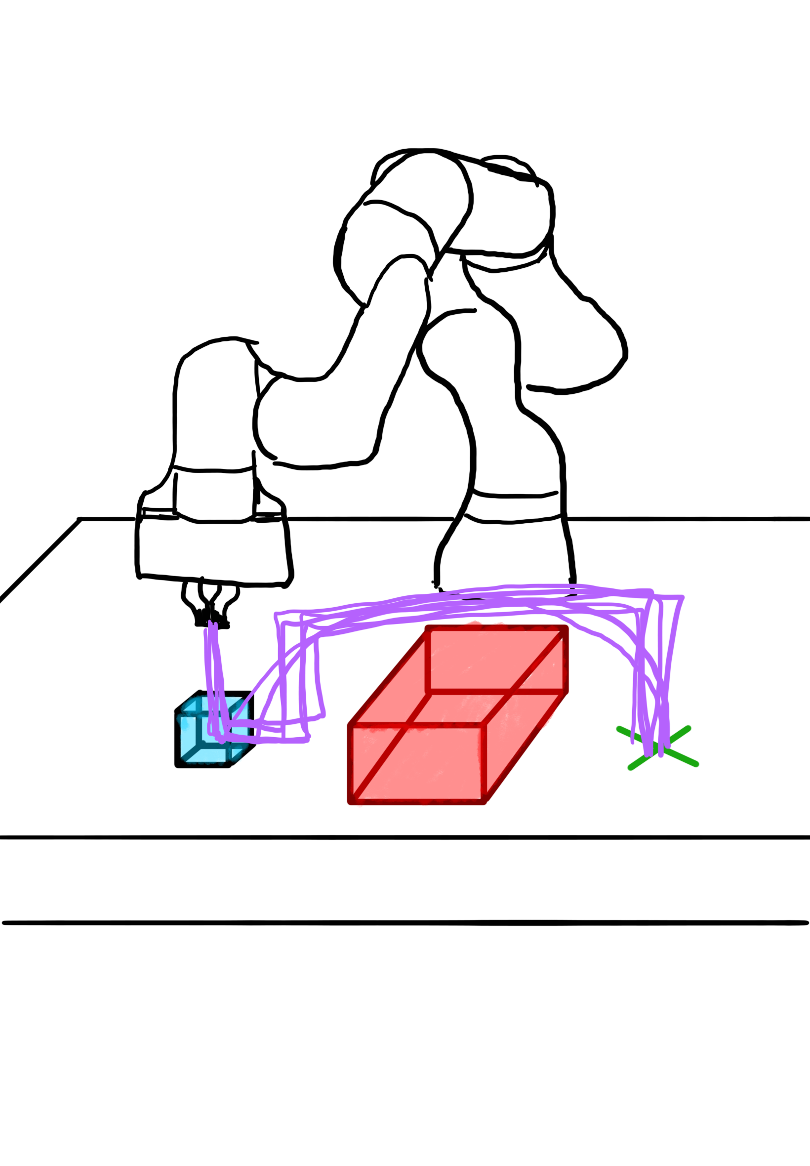 Pick and Place Task Demonstrations on Robot Arm