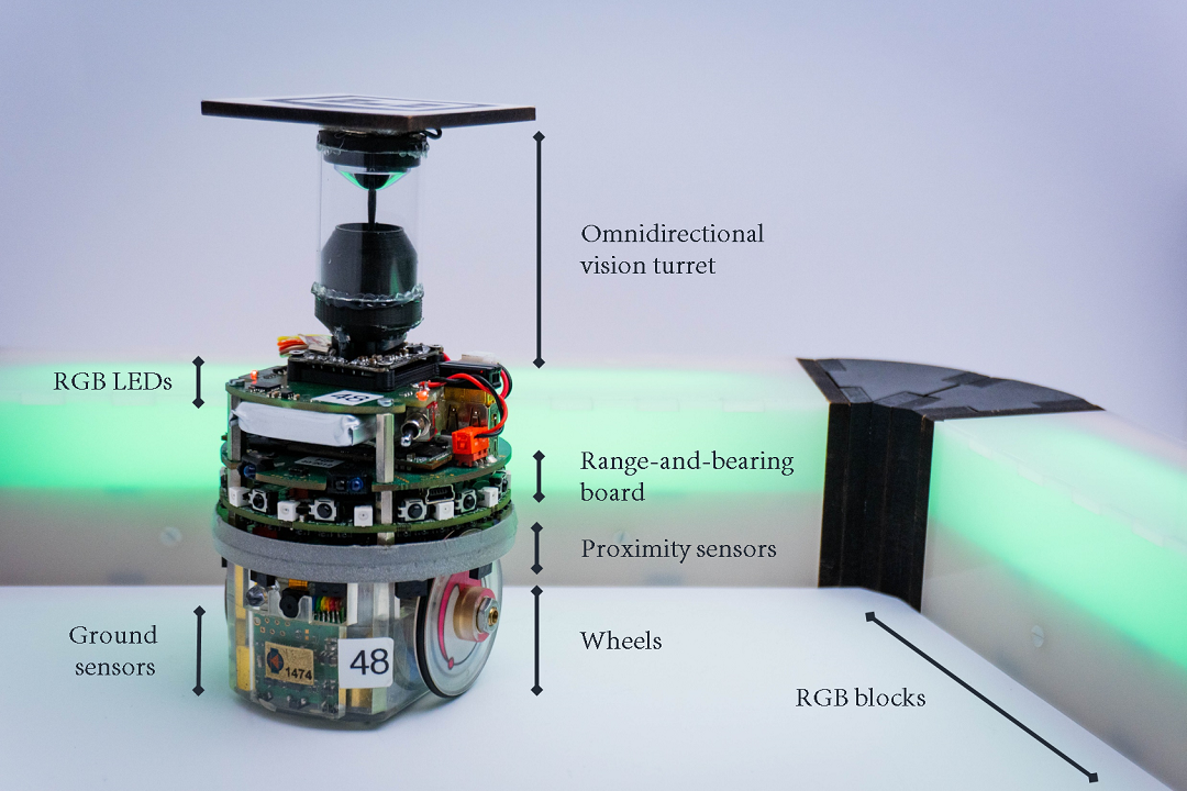 The e-puck considered in the practical session