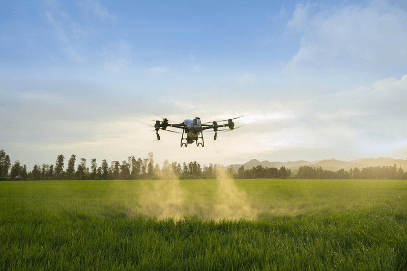 The DJI Argas T-50, an agriculture drone.